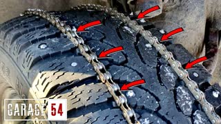 Велосипедные цепи на колеса = Управление +107%